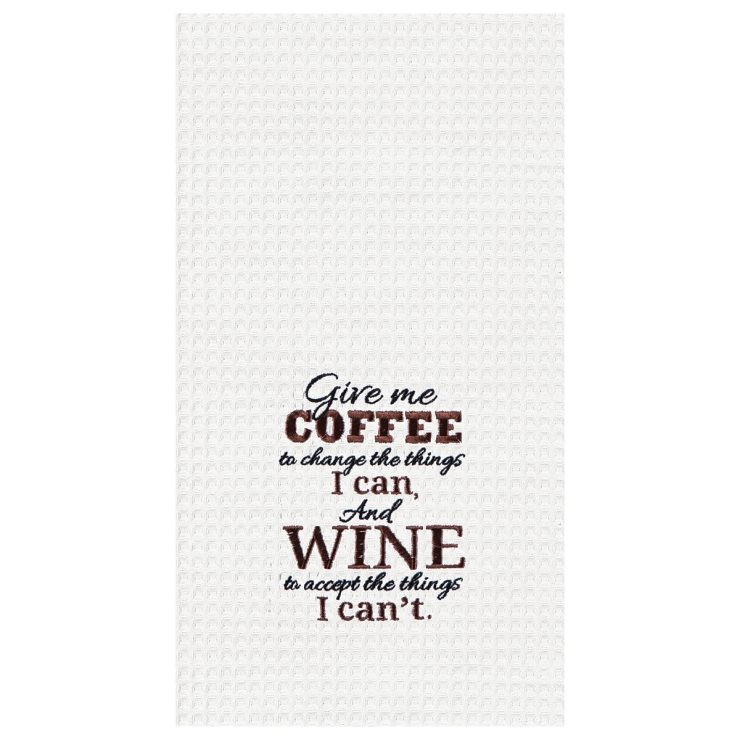 A photo of the Coffee & Wine Kitchen Towel product