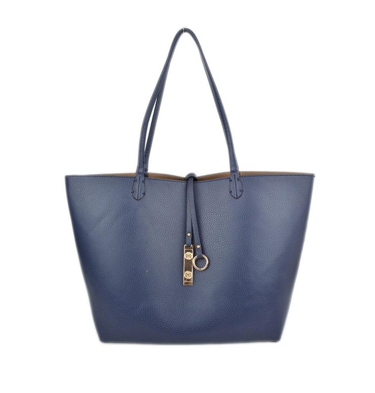 A photo of the Navy & Khaki Reversible Tote product