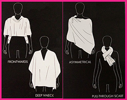 A photo of the Fashion Poncho product