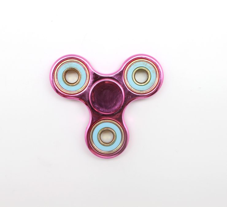 A photo of the Metallic Fidget Spinner product