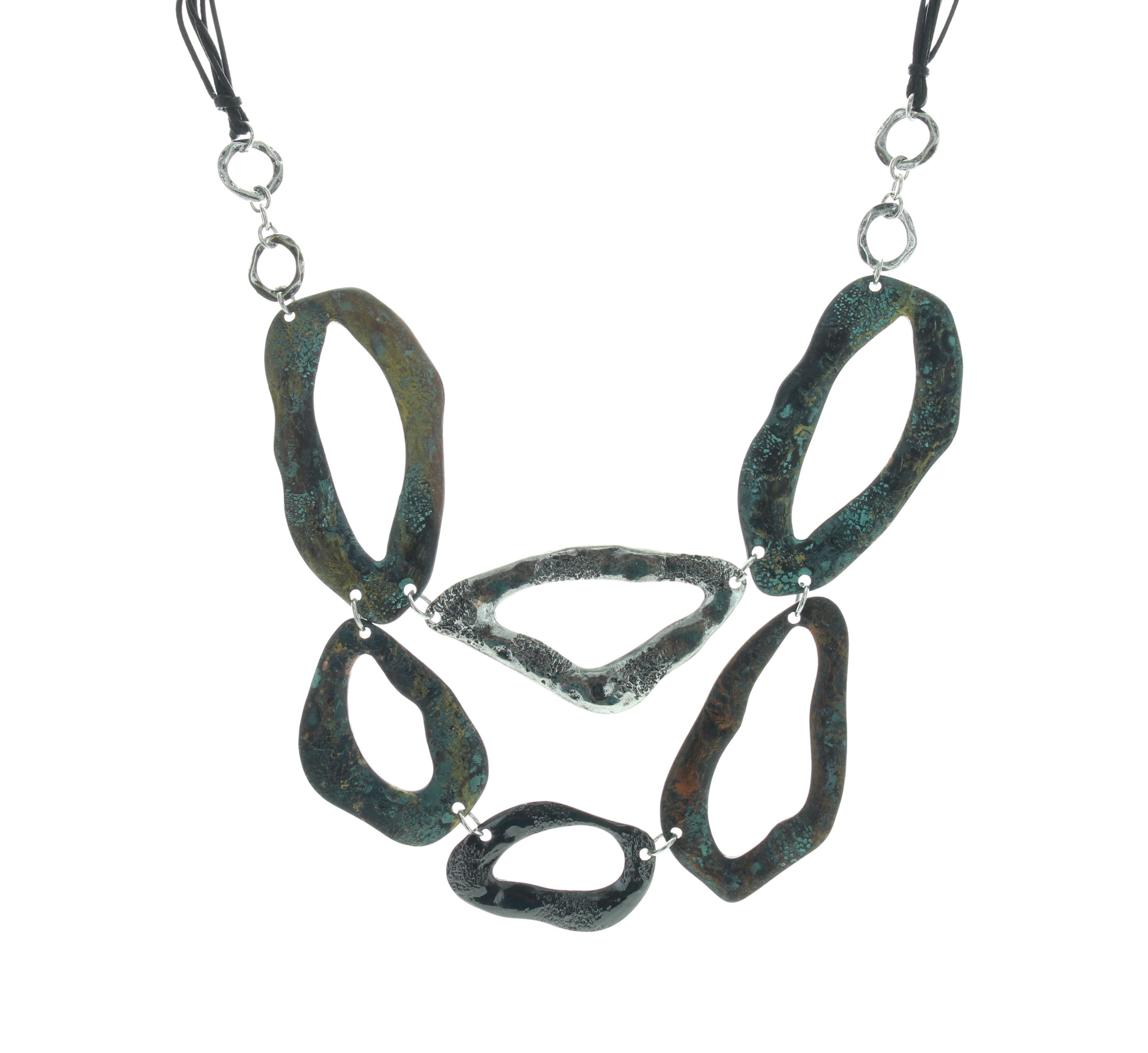 A photo of the Free Form Vintage Necklace product