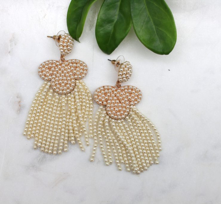 A photo of the Blossoming Beaded Earrings product