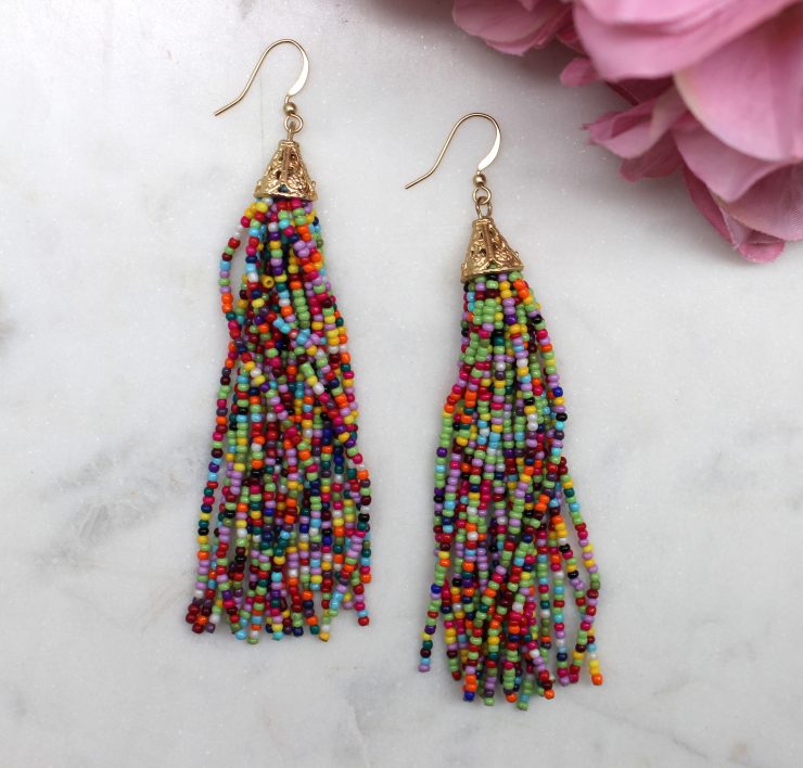 A photo of the Life Of The Party Earrings product