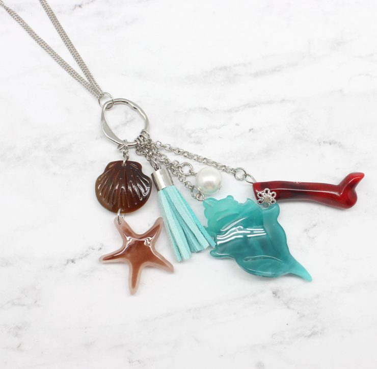 A photo of the Under The Sea Necklace product