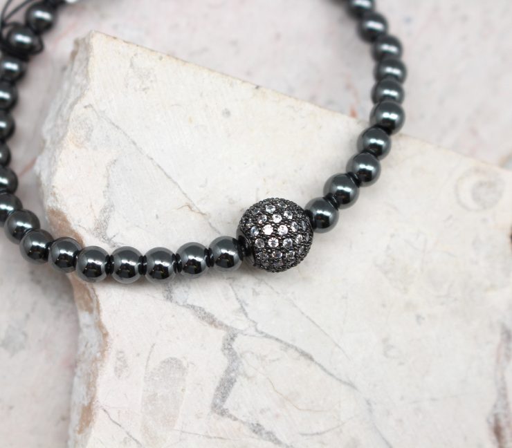 A photo of the Metal Beads Fireball Bracelet product