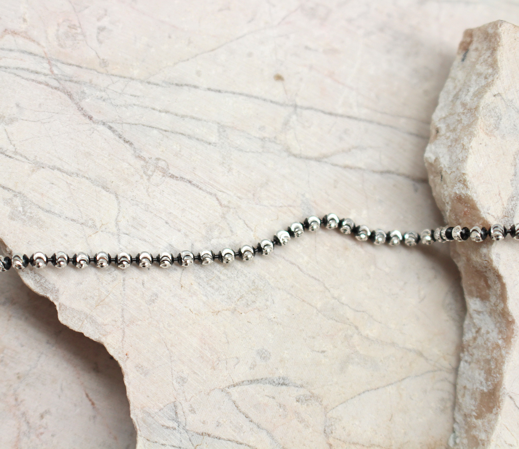 Two Tone Beaded Bracelet - Best of Everything | Online Shopping