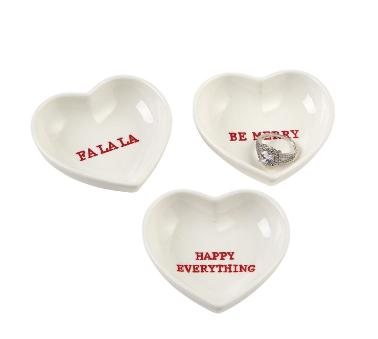 A photo of the Christmas Heart Plates product