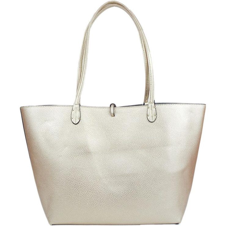 A photo of the Rose Gold & Silver Reversible Tote product