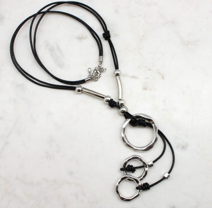 A photo of the Twists & Turns Necklace product