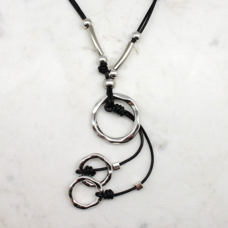 A photo of the Twists & Turns Necklace product