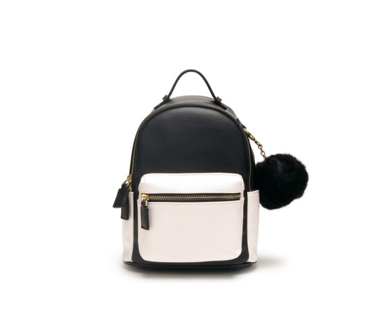A photo of the Black & White City Chic Backpack product