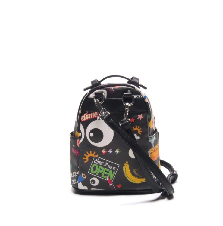 A photo of the Vintage Cartoon Chic Backpack product