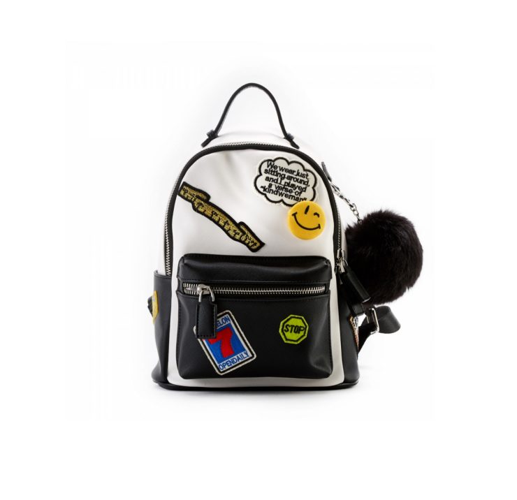 A photo of the Vintage Patch Chic Backpack product