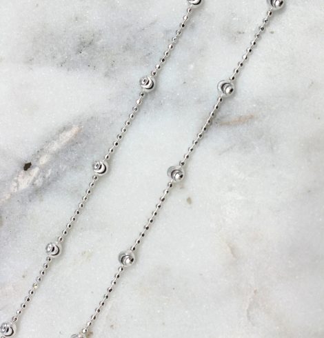 A photo of the Disco Balls 925 Sterling Silver Chain product
