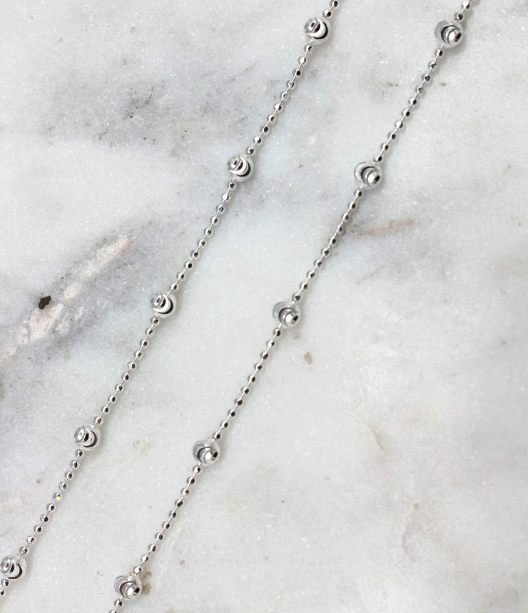 A photo of the Disco Balls 925 Sterling Silver Chain product