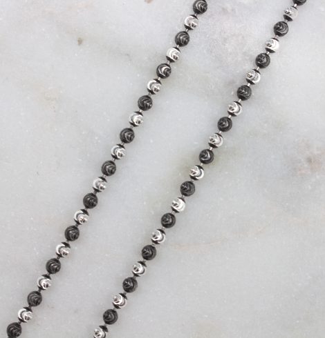 A photo of the Disco Balls 925 Sterling Silver Chain product