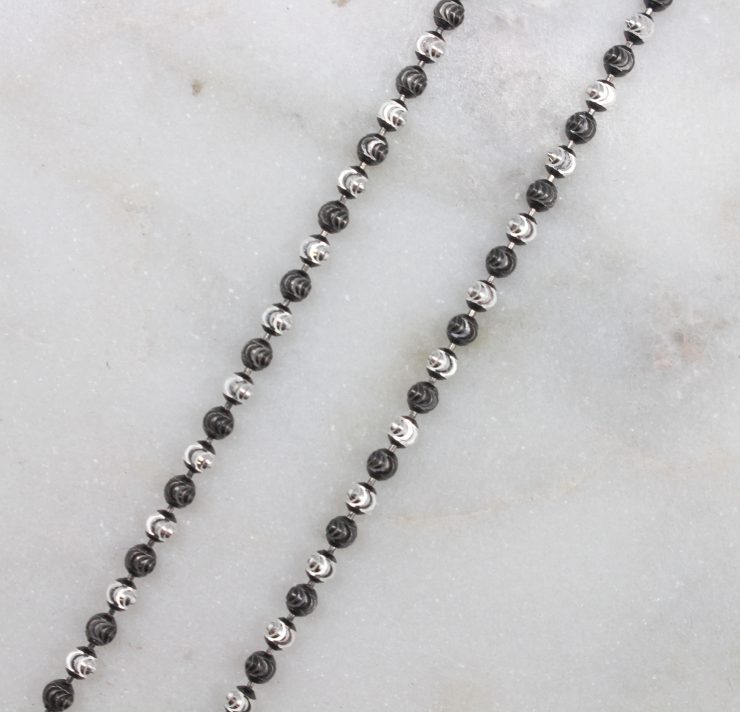 A photo of the Disco Balls 925 Sterling Silver Chain product