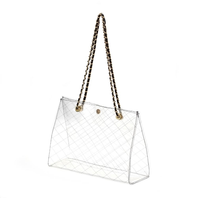 Clear Quilted Handbag Best of Everything Online Shopping