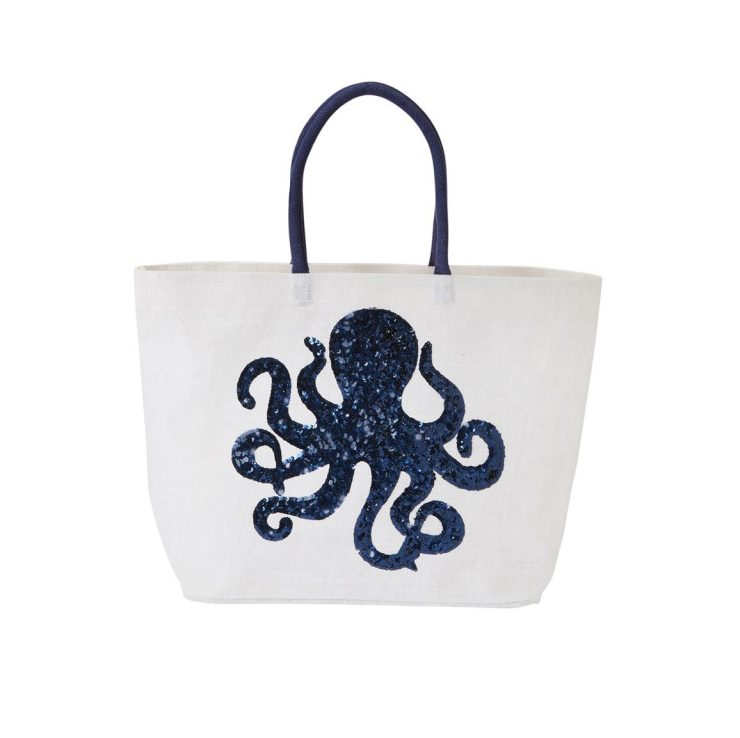 A photo of the Octopus Sea Dazzle Tote product