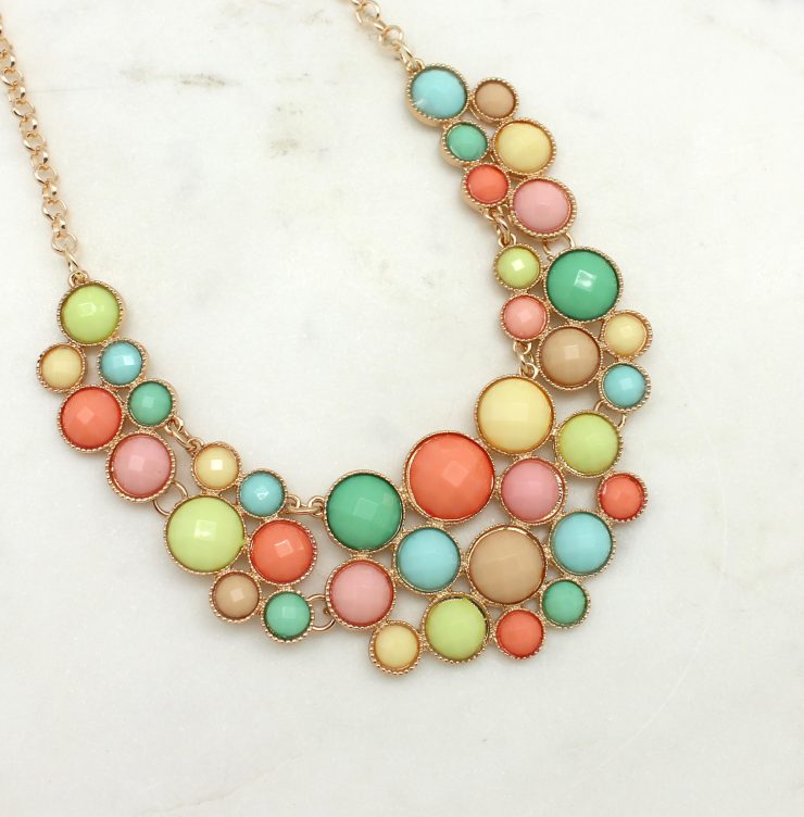 A photo of the Bubbly Babe Necklace product