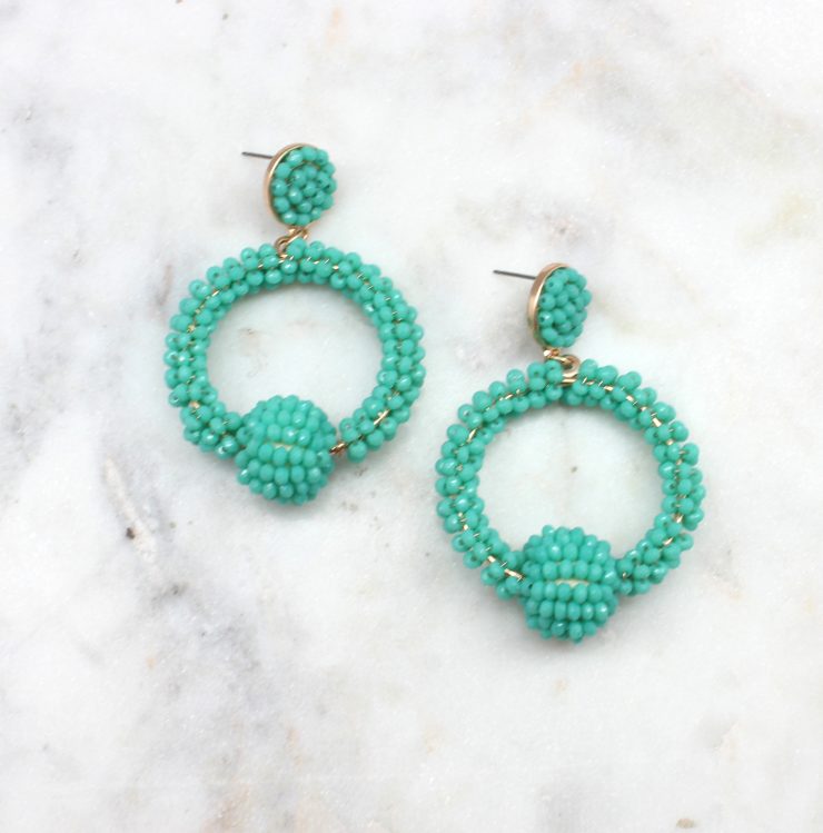 A photo of the Can't Help Myself Earrings product