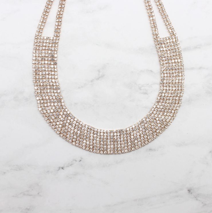 A photo of the Like A Model Necklace product