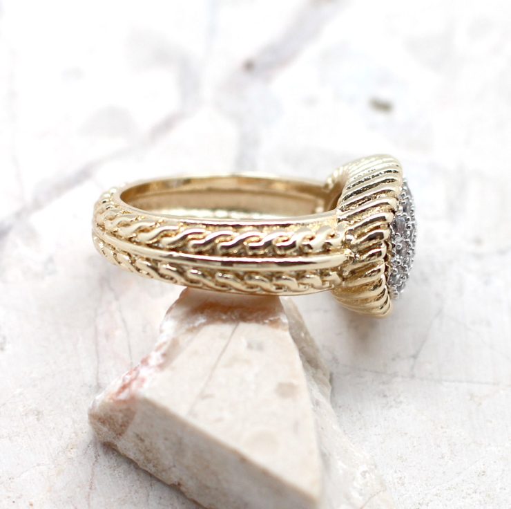 A photo of the Meant To Be Ring Oval product