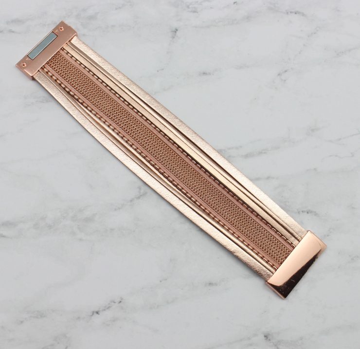 A photo of the Rose Gold All Day Bracelet product