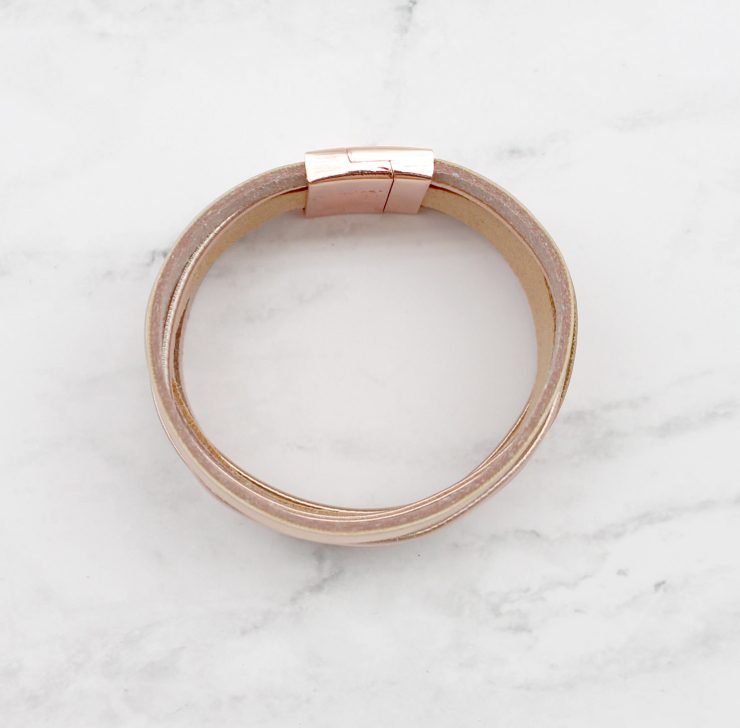 A photo of the Rose Gold All Day Bracelet product