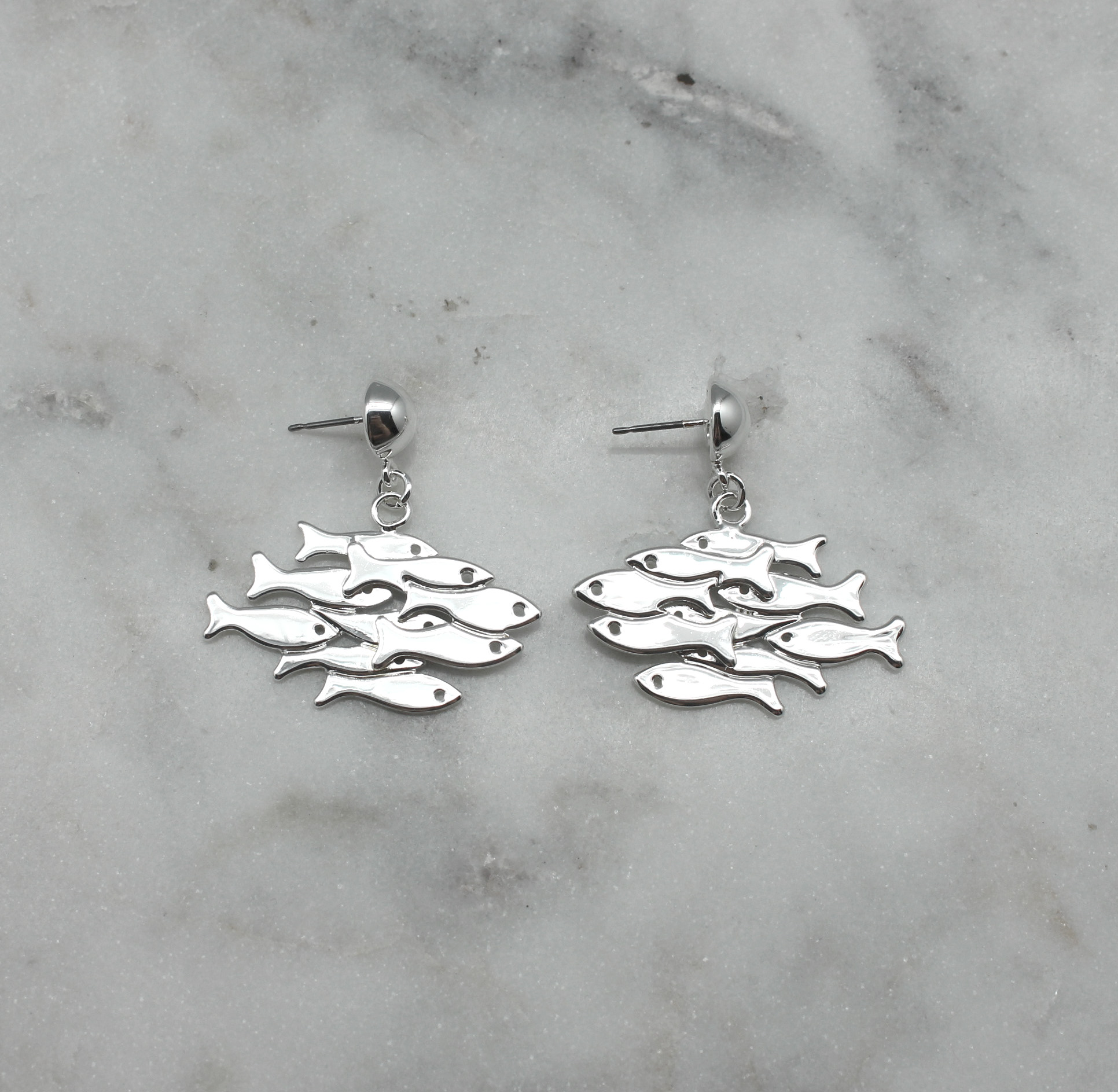 School Of Fish Earrings - Best of Everything | Online Shopping