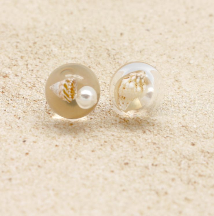 A photo of the Sea Bubble Earrings product
