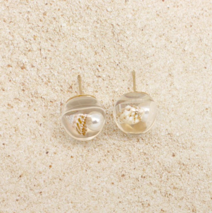 A photo of the Sea Bubble Earrings product