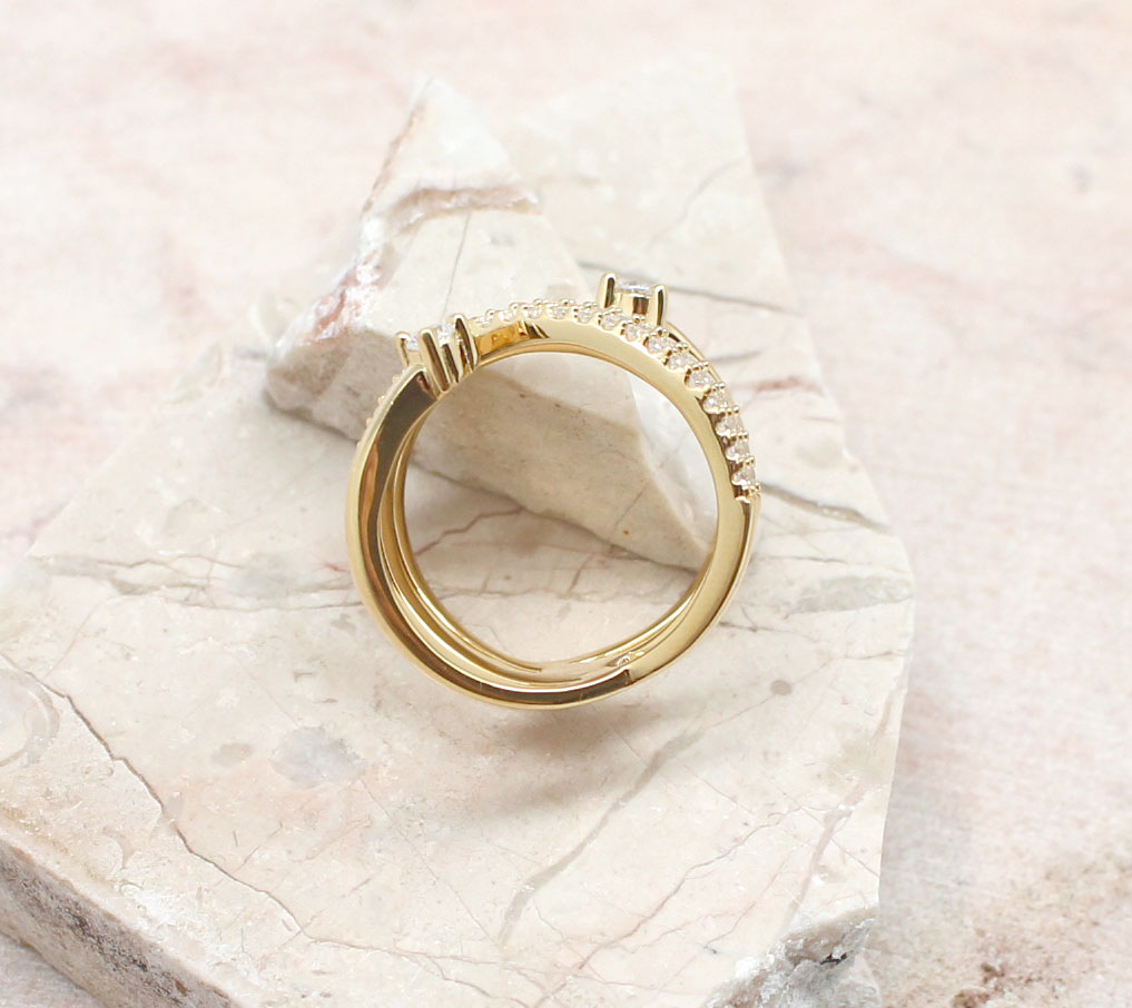 Sweet Dreams Gold Ring - Best of Everything | Online Shopping