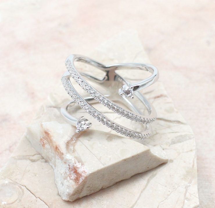 A photo of the Sheer Bliss Ring product