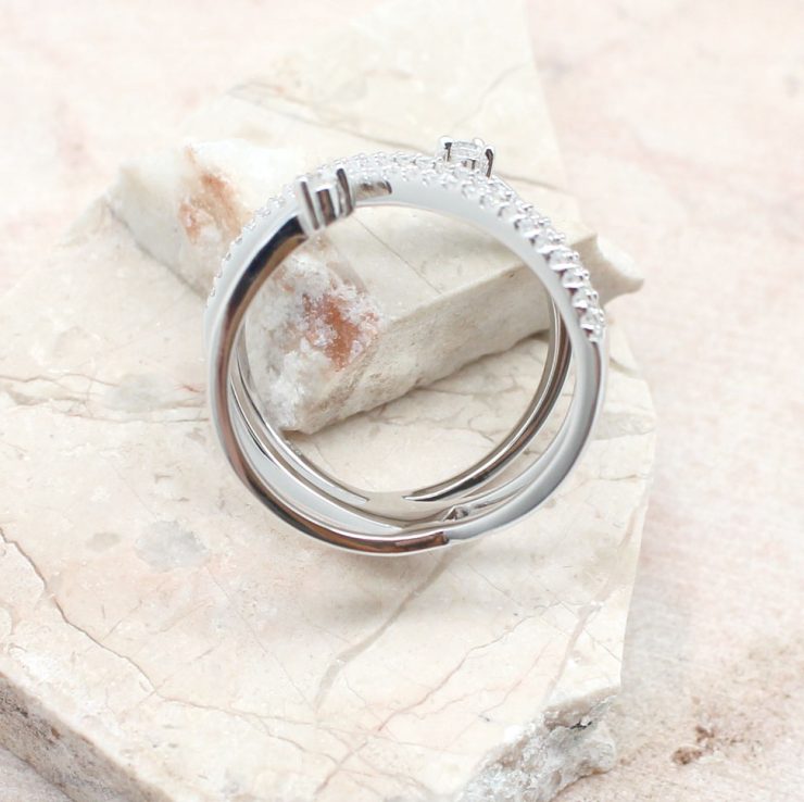 A photo of the Sheer Bliss Ring product