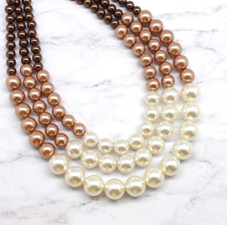 A photo of the Changing It Up Pearl Necklace product