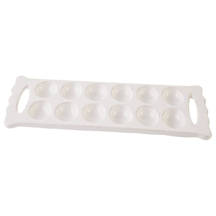 A photo of the Rectangle Deviled Egg Tray product