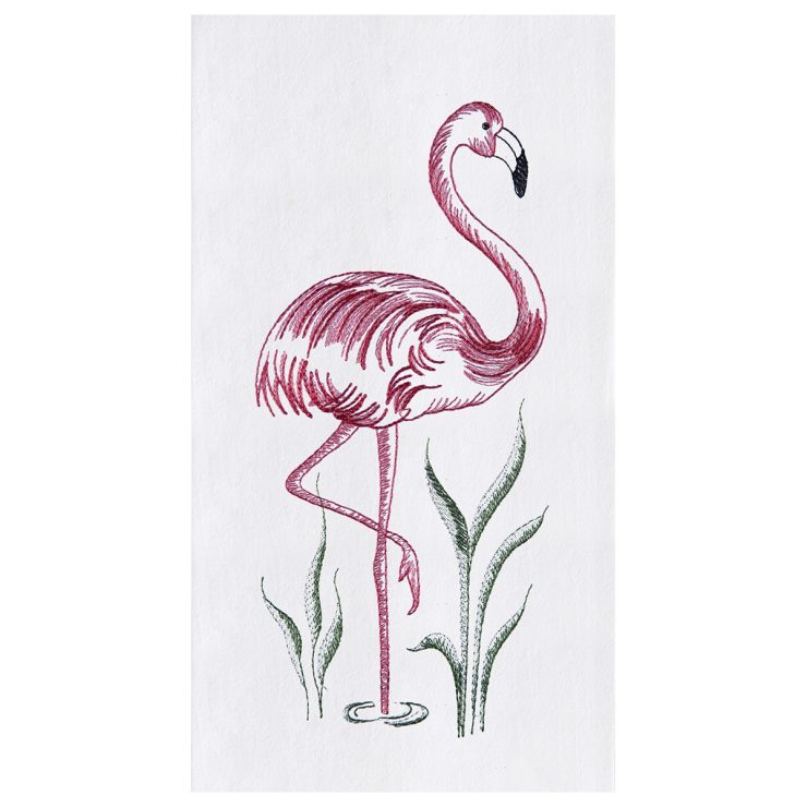 A photo of the Flamingo Kitchen Towel product