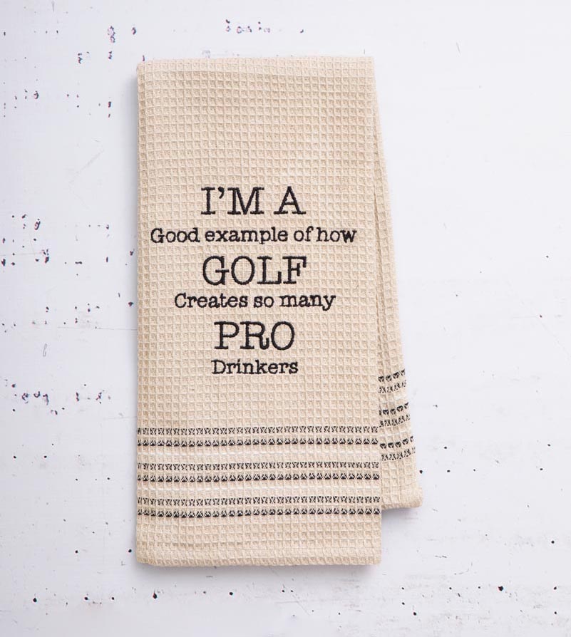 Golf Pro Kitchen Towel Best of Everything Online Shopping