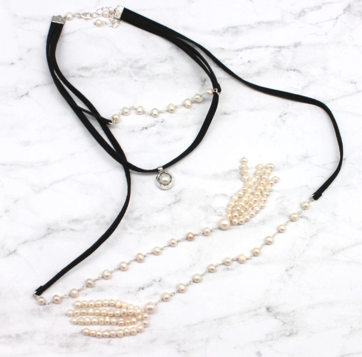 A photo of the Posh Pearl Choker product