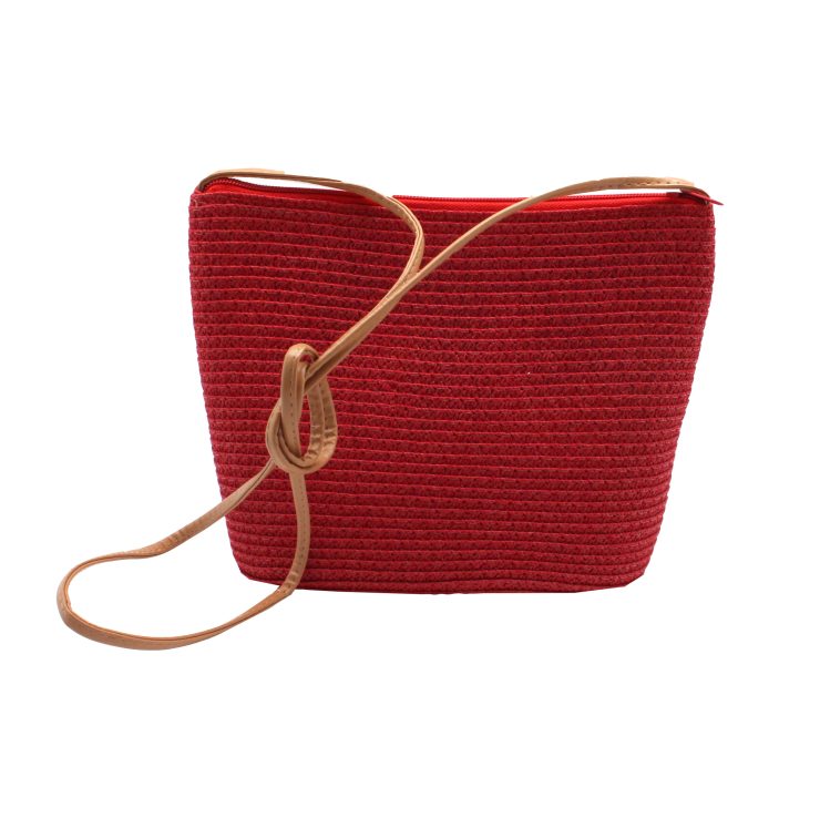 A photo of the Red Straw Bag product