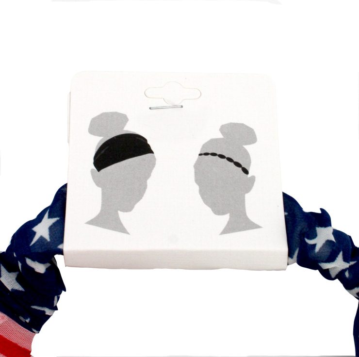 A photo of the Stretchy Flag Headband product