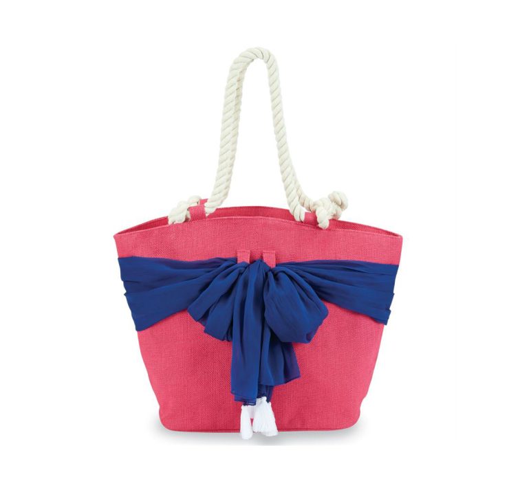 A photo of the Sarong Along Tassel Tote product