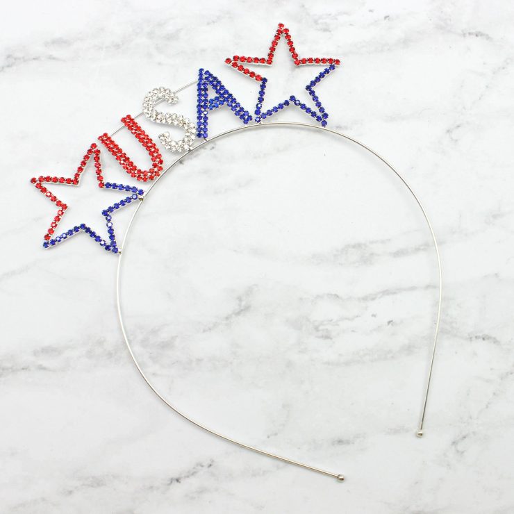 A photo of the The Good Ol' USA Stars Headband product