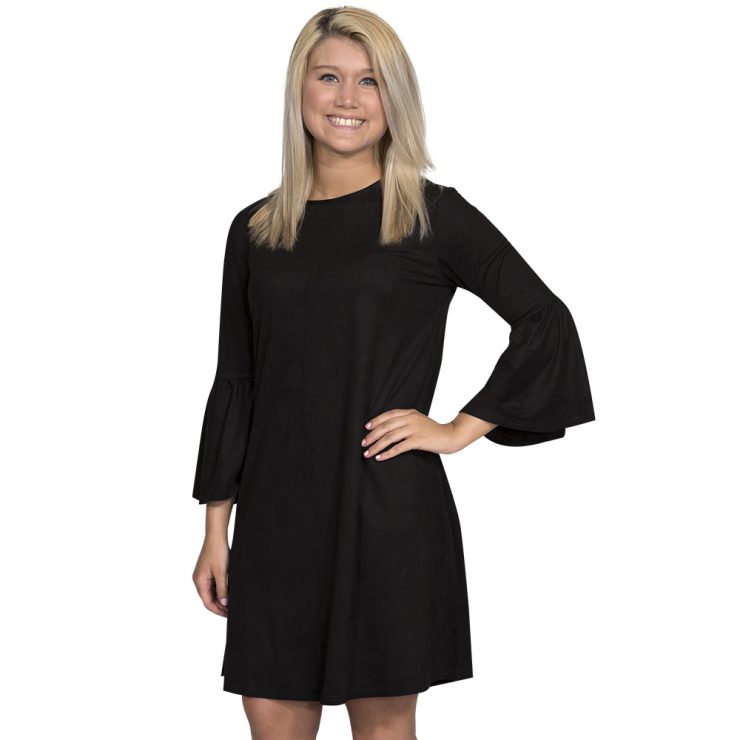 A photo of the The Charlotte Dress In Black product