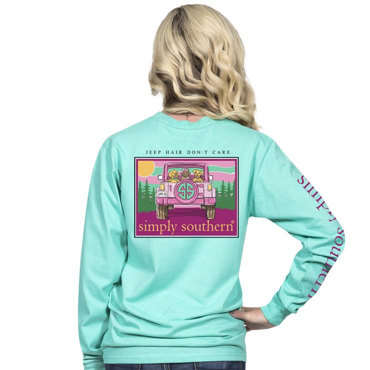 A photo of the Jeep Hair Long Sleeve Tee product