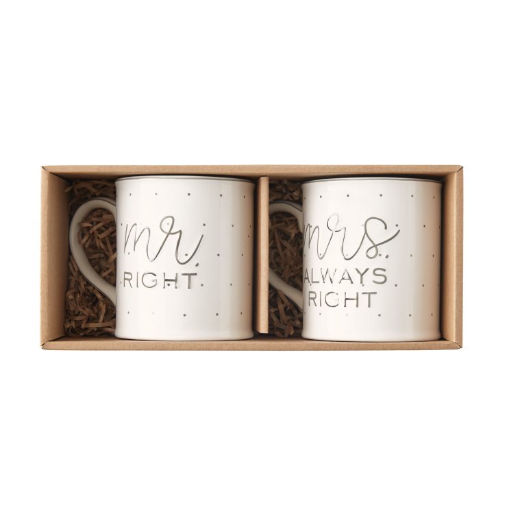 A photo of the Mr & Mrs Coffee Cup Set product