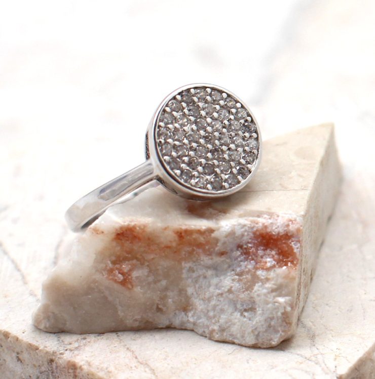 A photo of the The Circle Stone Ring product