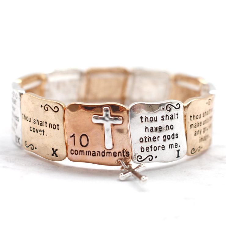 A photo of the The Commandment Bracelet product