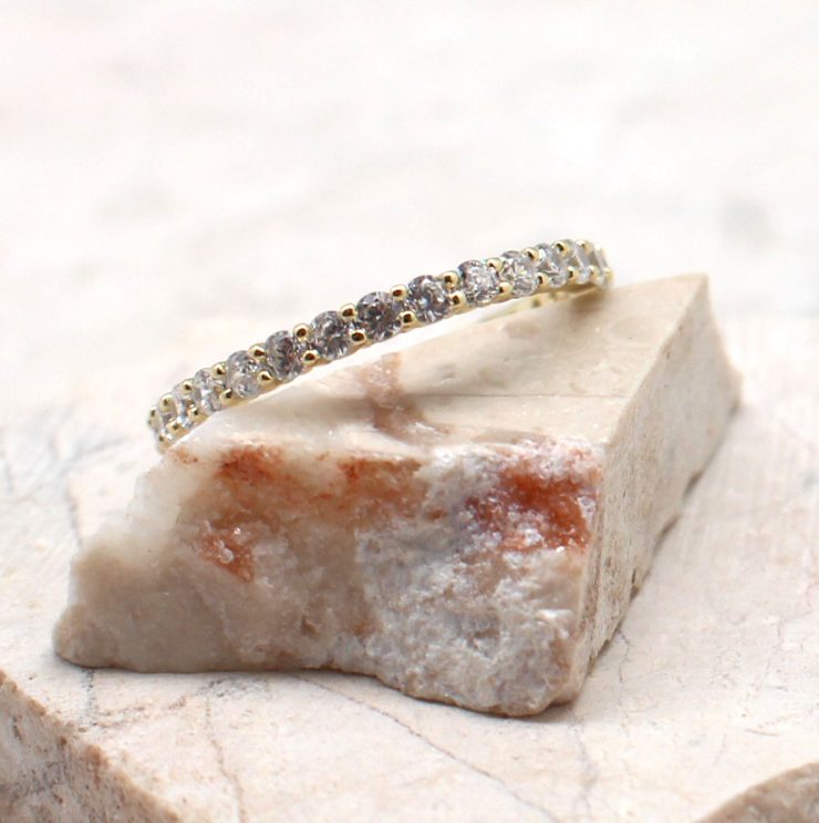 A photo of the The Gold Forever Band Ring product
